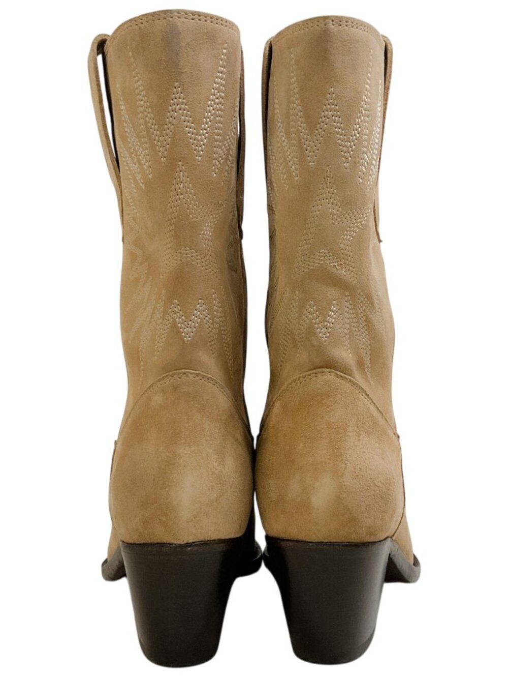 Golden Goose Deluxe Brand Sand Suede '70 Wish Star Low Cowboy Boots - Picture 5 of 7